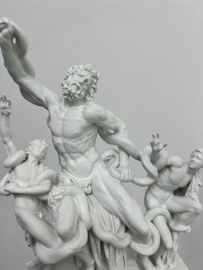 Escultura Laocoonte y sus hijos