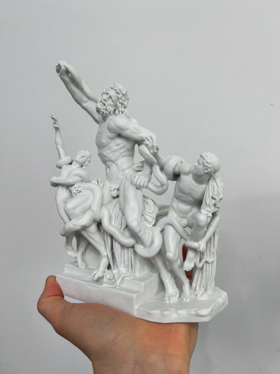 Escultura Laocoonte y sus hijos