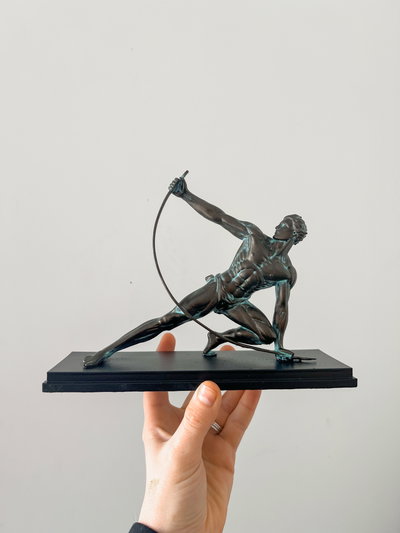 Escultura  Le bendeur de Roncourt (interpretación)