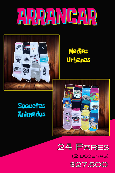 "ARRANCAR" 24 Pares x $27.500