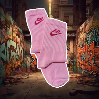 Nike rosa logo y marca