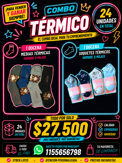"TERMICO" 24 unidades x $27.500