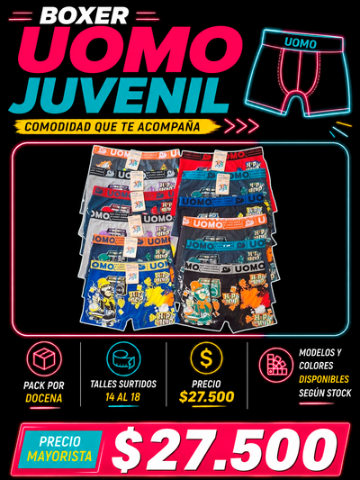 Boxer UOMO juvenil