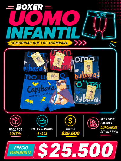 Boxer UOMO infantil
