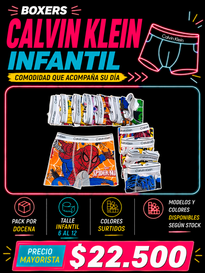 Boxer CALVIN KLEIN infantil