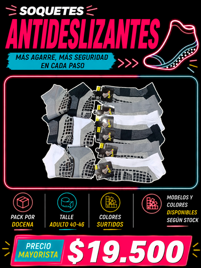 Soquetes antideslizantes