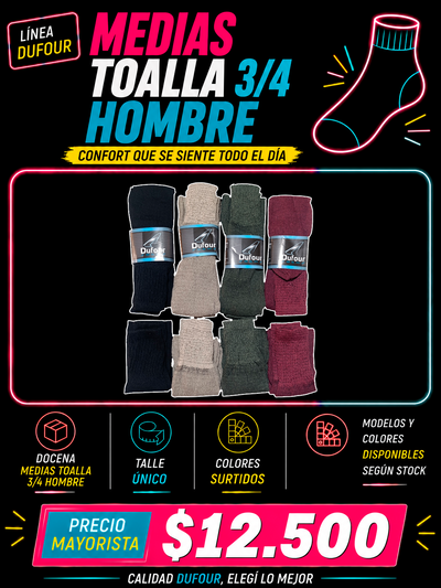 Medias de trabajo TOALLA