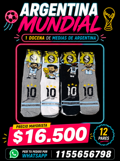 Medias ARGENTINA ADULTO