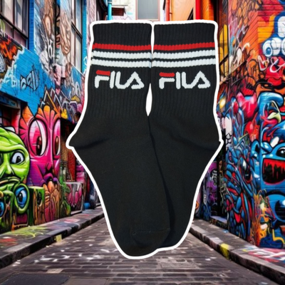 Fila negra horizontal