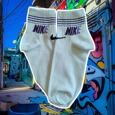 Soquete ALTO Nike degrade violeta