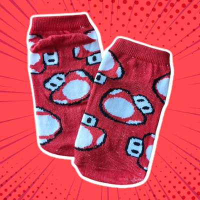 Honguito rojo Mario bros