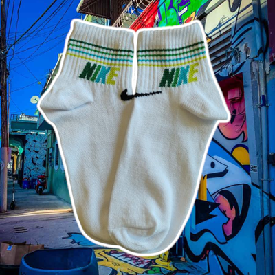 Soquete ALTO Nike degrade verde