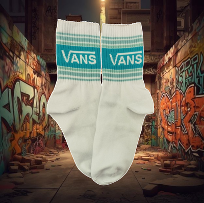 Vans logo turqueza