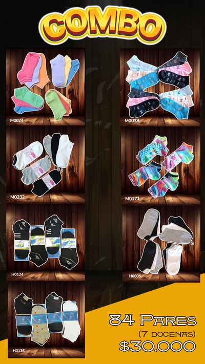 84 Pares x $30.000