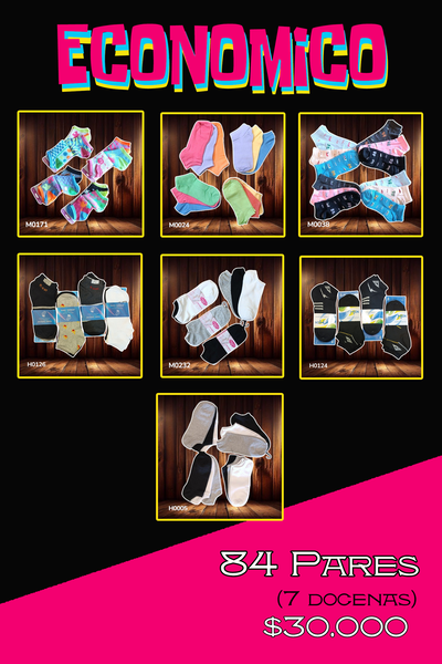 ECONOMICO 84 Pares x $30.000