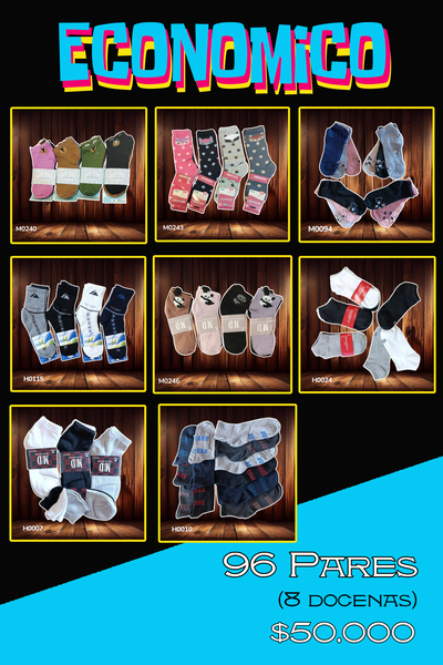 ECONOMICO 96 Pares x $50.000