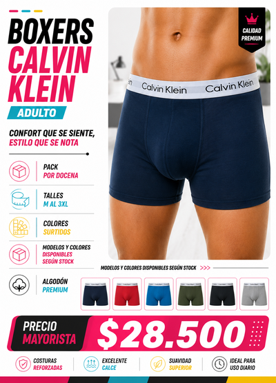 Boxer CALVIN KLEIN adulto
