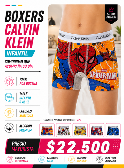 Boxer CALVIN KLEIN infantil