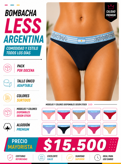 Bombachas less ARGENTINA