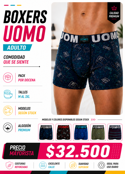 Boxer UOMO adulto
