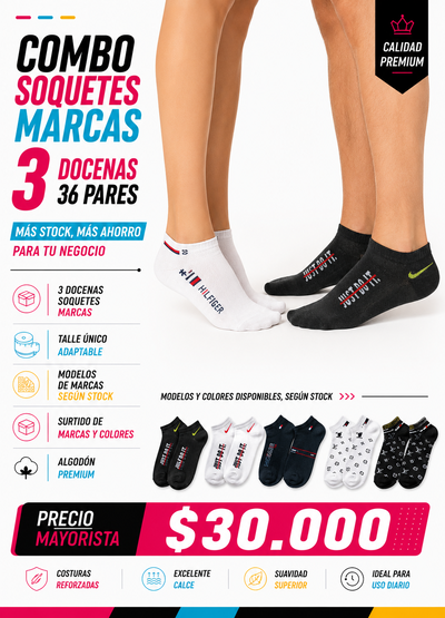 "MARCAS" 36 unidades 