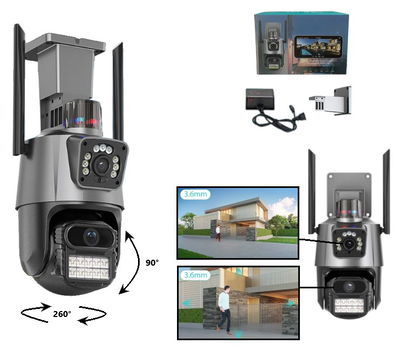 CAMARA EXTERIOR IP 360º
