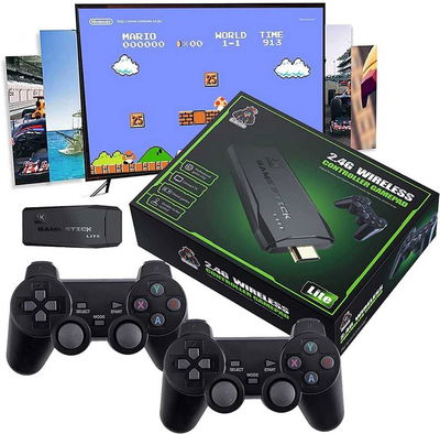 consola game stick 4k verde PF