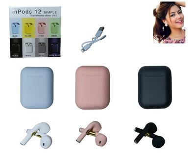 Auricular i12 colores bt