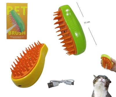 CEPILLO 3 EN 1 RECARGABLE MASCOTAS