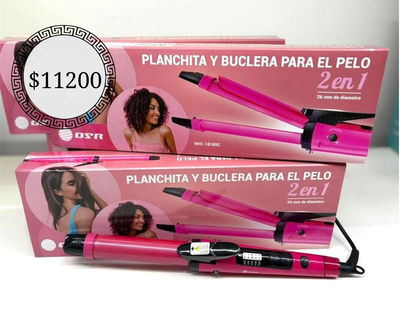 planchita 2 en 1 y rizadora