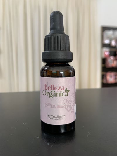 Aceite de ricino 100% puro y orgánico x 30ml