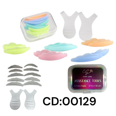 BIGUDIES Y CEPILLO PARA PESTANA CITY