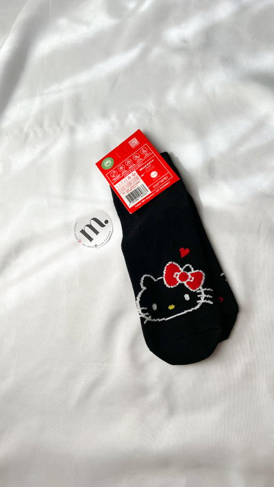 Soquetes kitty negro