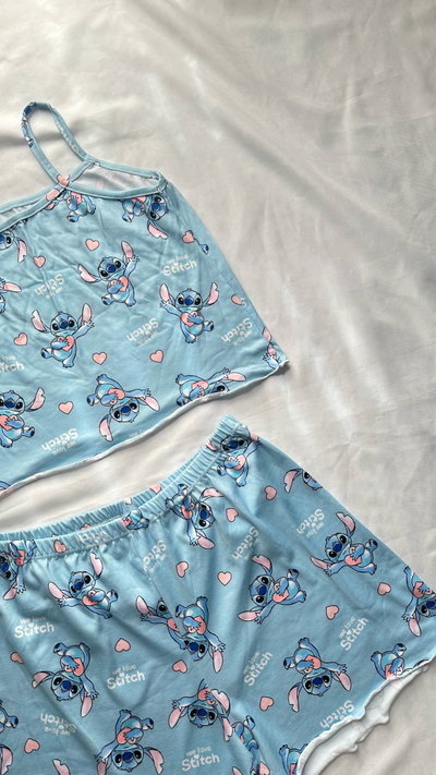 Pijama corto Stich 