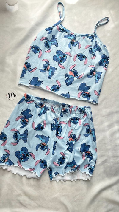Pijama corto Stich 2