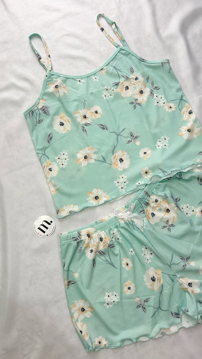 Pijama Alice Aqua