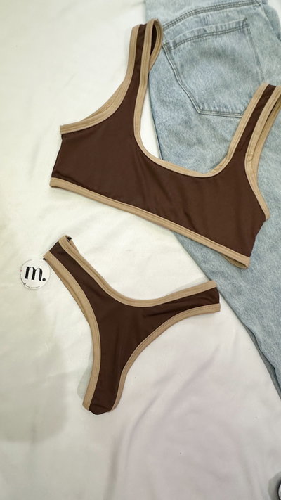 Bikini Aitana Top Choco