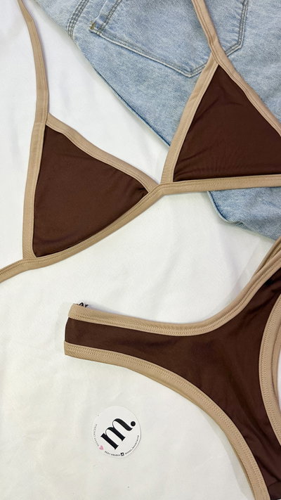 Bikini Aitana triang. Choco