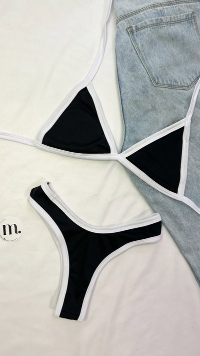 Bikini Aitana triang. Negra