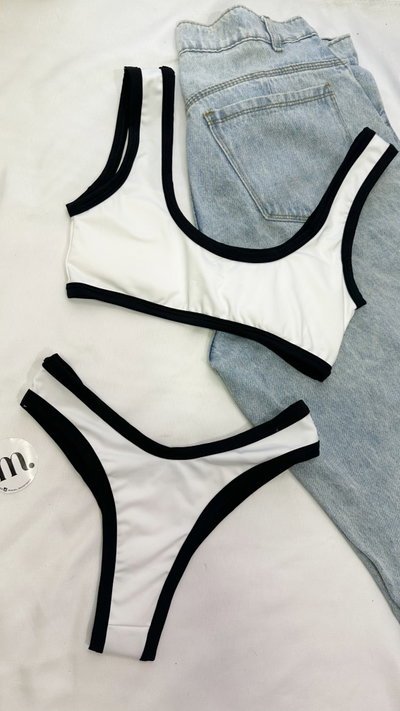 Bikini Aitana Top Blanco