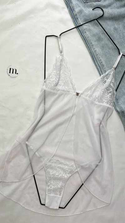 Set Babydoll Mercy Blanco