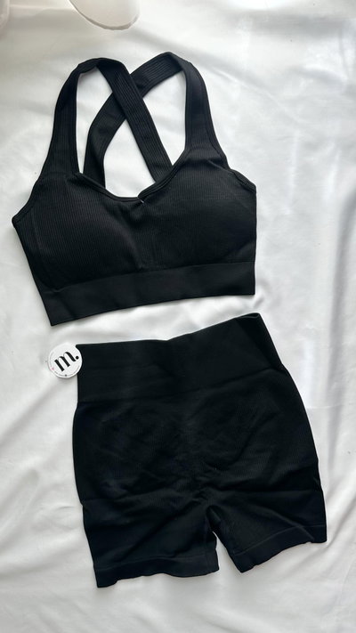 Conjunto deportivo Anahi Morley NEGRO - T. M