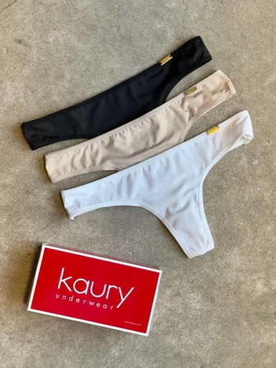 Pack x 3 colaless microfibra Kaury
