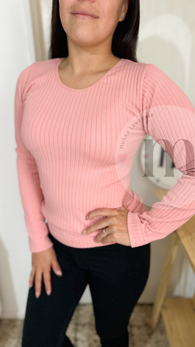 Camiseta térmica dama Rosa