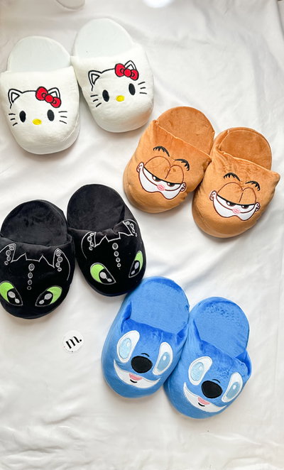 Pantuflas con diseño 