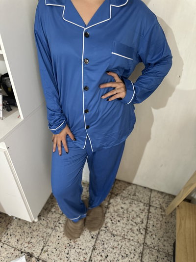 Pijamas camisero unisex Azul T. XL/XXL