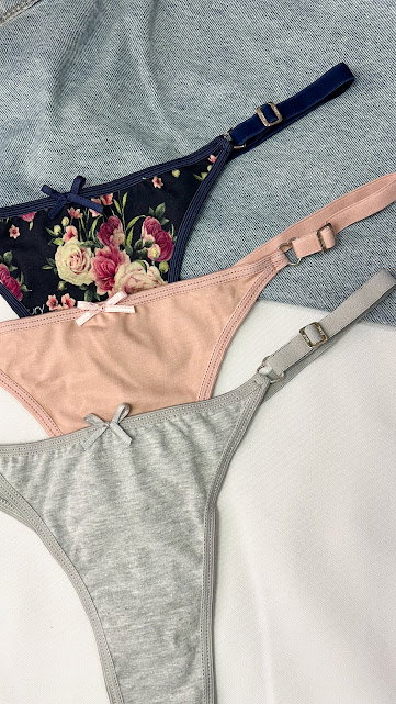 Pack x 3 Less estampadas Kaury