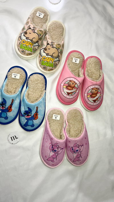 Pantuflas de niño