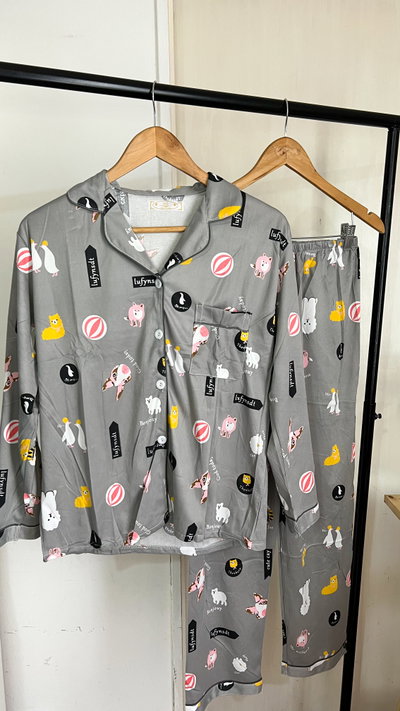Pijamas camiseros estampados