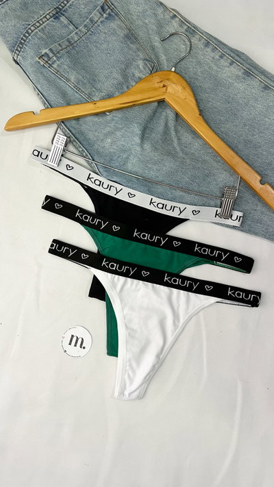 Pack x 3 Less elastico ancho Kaury 